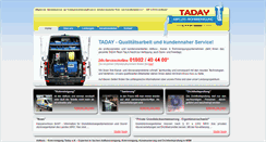 Desktop Screenshot of abfluss-taday.de